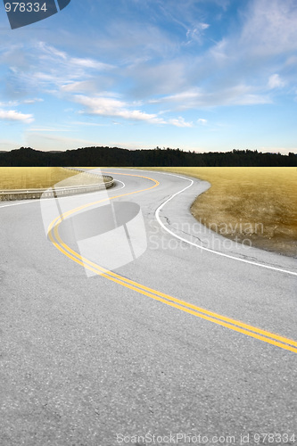 Image of Curved Country Road