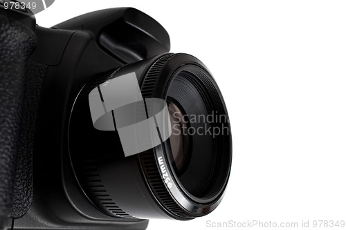 Image of DSLR Camera Isolated