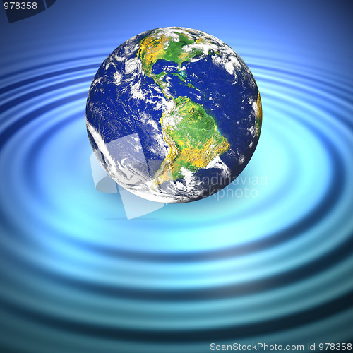 Image of Floating Earth