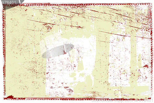 Image of Grunge border and background