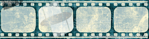 Image of Grunge film frame