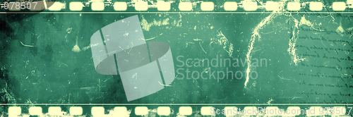Image of Grunge film frame