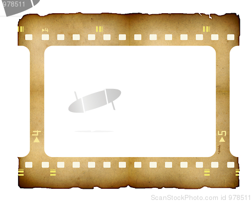 Image of Grunge film frame