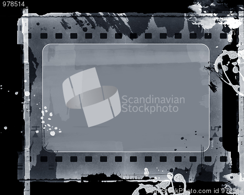 Image of Grunge film frame