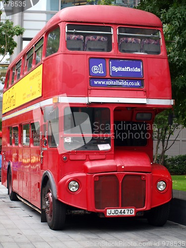 Image of Red double-decker