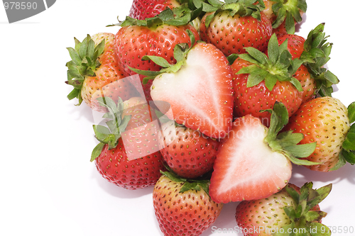 Image of strawberry background 