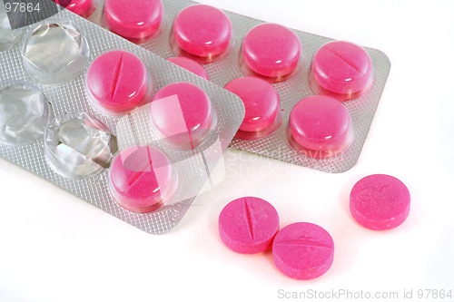 Image of pink tablets