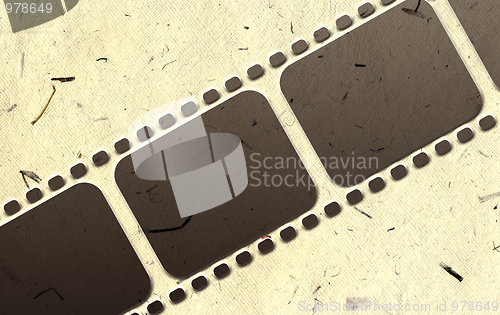 Image of Grunge film frame