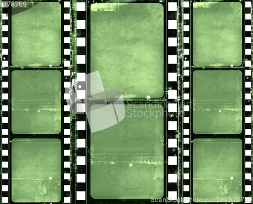 Image of Grunge film frame