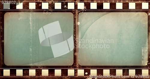 Image of Grunge film frame