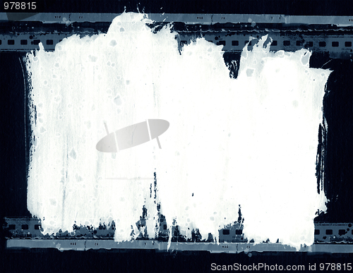 Image of Grunge film frame