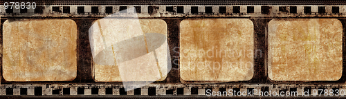 Image of Grunge film frame