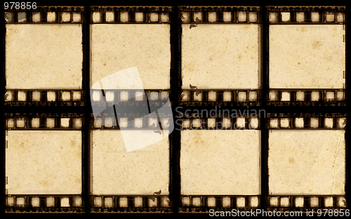 Image of Grunge film frame