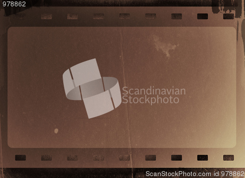 Image of Grunge film frame