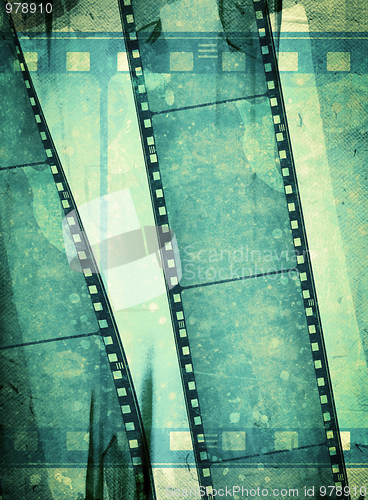 Image of Grunge film frame