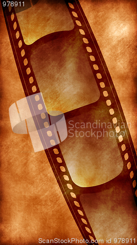 Image of Grunge film frame