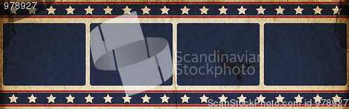 Image of Grunge film frame
