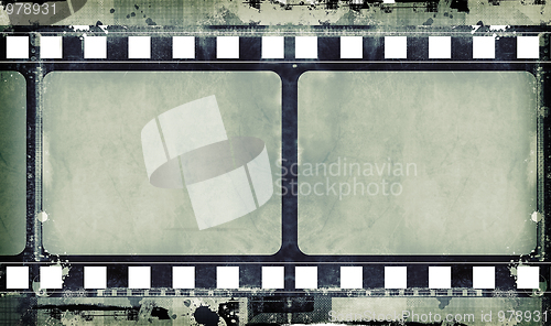 Image of Grunge film frame