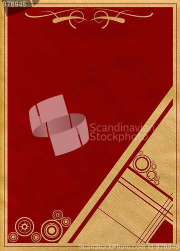Image of Retro style paper background.