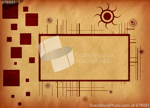 Image of Retro style paper background