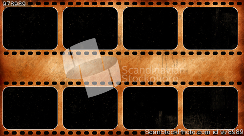 Image of Grunge film frame