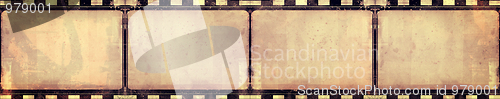 Image of Grunge film frame