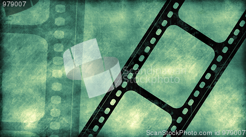 Image of Grunge film frame