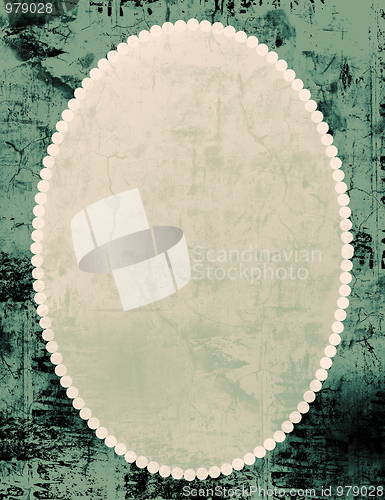 Image of Grunge border and background