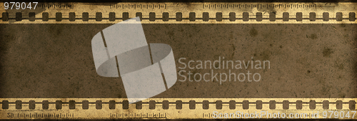 Image of Grunge film frame