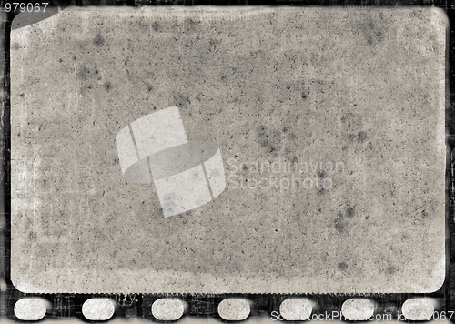 Image of Grunge film frame
