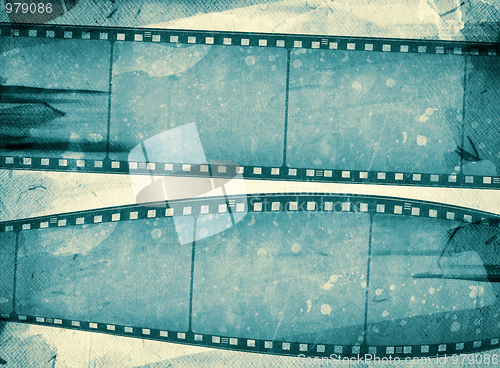 Image of Grunge film frame