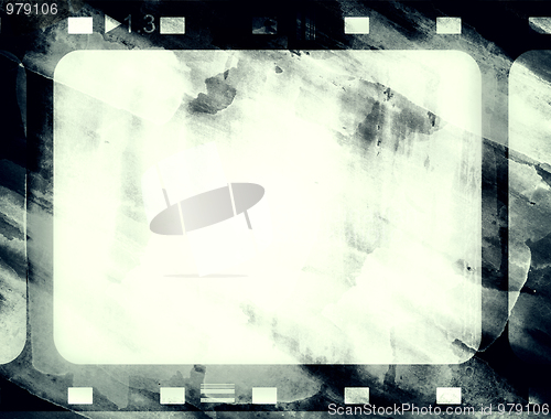 Image of Grunge film frame