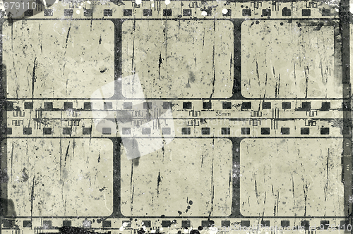 Image of Grunge film frame