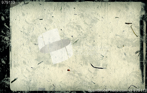 Image of Grunge border and background