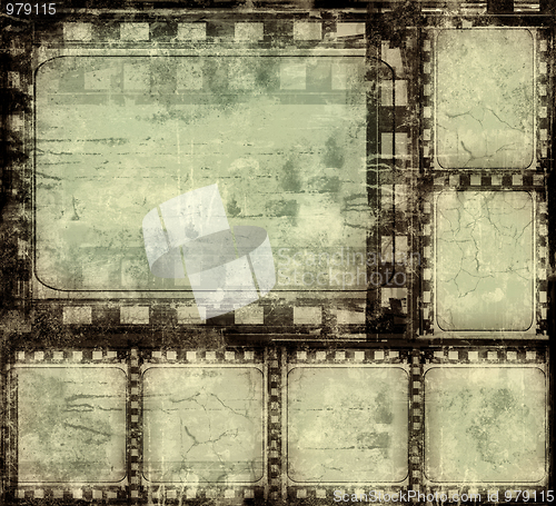 Image of Grunge film frame