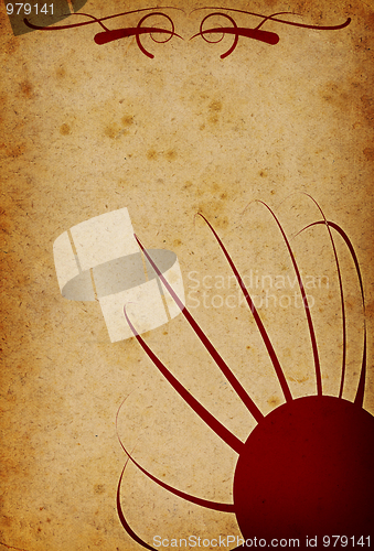 Image of Retro style paper background