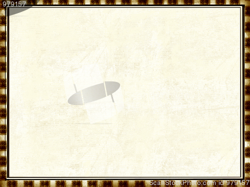 Image of Grunge border and background