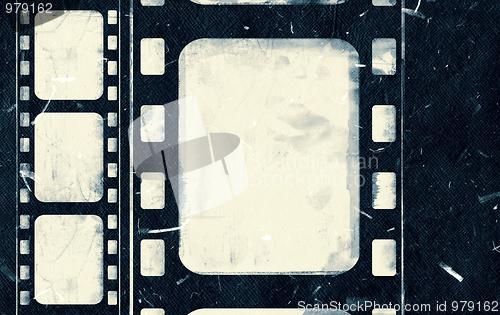 Image of Grunge film frame