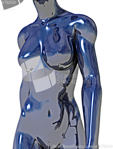 Image of chrome woman