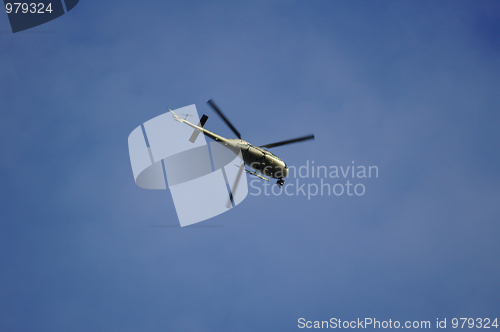 Image of Helicopter Flying