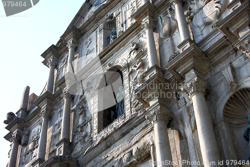 Image of Macau world heritage, Ruins of St. Paul's 