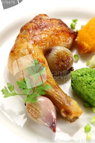 Image of Roasted Chicken Quarter