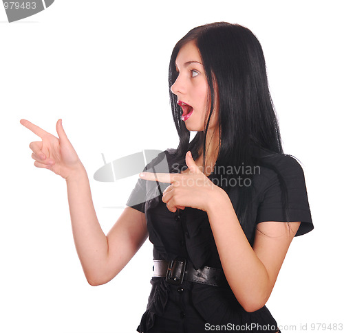 Image of pointing