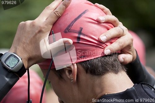 Image of Triathlon swimmer