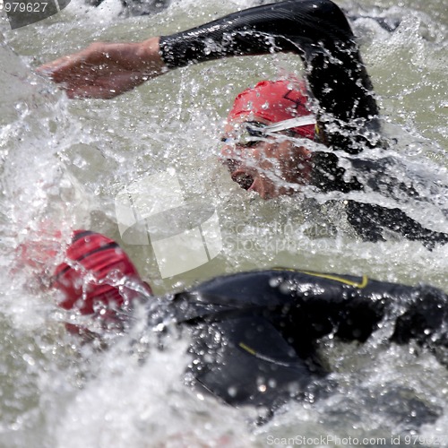 Image of two swimmers 