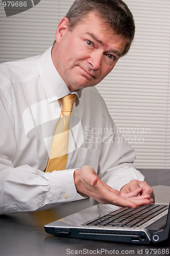 Image of Smiling businessman