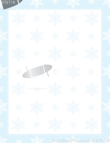 Image of Snowflake Background