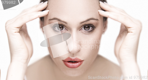 Image of beauty female portrait