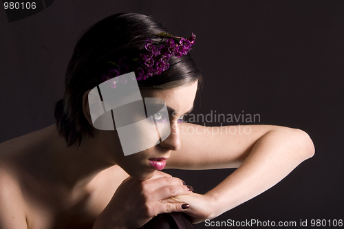 Image of violet girl