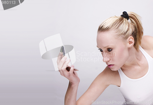 Image of fashion model